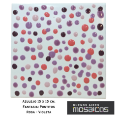 Azulejos 15 X 15 Fantasía: PUNTITOS - comprar online