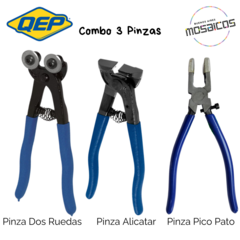 Combo QEP: Pinza Dos Ruedas + Pinza Alicatar + Pîco Pato