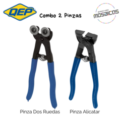 Combo QEP: Pinza Dos Ruedas + Pinza Alicatar