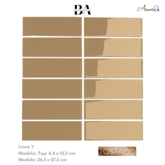 Malla de Vidrio: Linea Y Acuarela. TAYI - tienda online