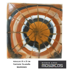 Azulejos 15 X 15 Fantasía: TELARAÑA en internet