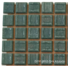 Venecitas Importadas Gris Azulado D191 (B52) - NUEVA -