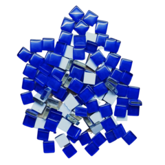 Mini Venecitas Vidrio 1 x 1 x 100 gs. (115u. aprox) - Buenos Aires Mosaicos
