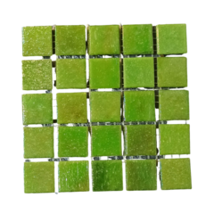 Venecitas Edic. Limitada Verde Mza Burbuja Tornasol 2 x 2 cm -