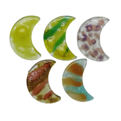 Vitro Fusion C/ Burbuja: Lunitas 5 cm. Pack x 4 unidades. -Vidrio- - comprar online