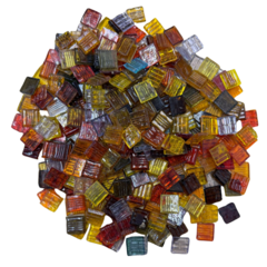 Venecitas x Kilo Vitro 2 x 2 cm. Surtidas - Traslucidas A Granel -