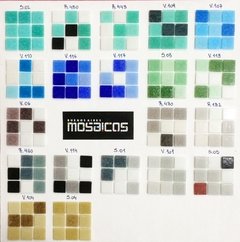 Venecitas Mix Clasicas Importadas 2x2 cm - Plancha X 225u. - comprar online