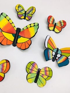 Imagen de Set 3 Mariposas Chapa. - Mosaiquismo - Bs As Mosaicos