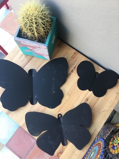 Mariposas Volumen Chapa. Apto Exterior
