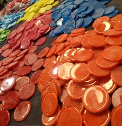 Vitro color Circulos 4 cm x 10 unidades. - Buenos Aires Mosaicos