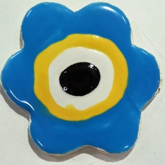 Flor Ceramica 5 cm. Artesanales. - comprar online