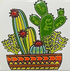 Azulejos Cuerda Seca 15 x 15 cm. Artesanales en internet