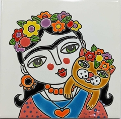 Imagen de Azulejos Cuerda Seca 15 x 15 cm. Artesanales