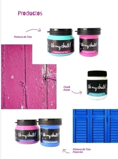 Pintura De Tiza Oh My Chalk! BERRY PINK - Buenos Aires Mosaicos