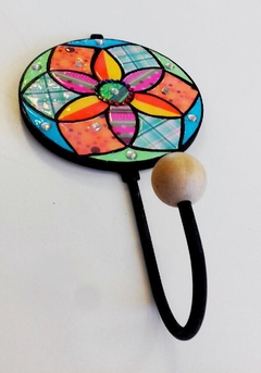 Circulo 16 cm. con gancho bolita - Perchero - Mdf - en internet