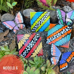 Kit Mariposas x 3u. Incluye Patrón + Azulejos + Chapa + Silicona en internet