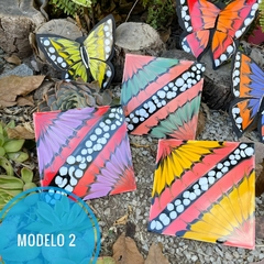 Kit Mariposas x 3u. Incluye Patrón + Azulejos + Chapa + Silicona - tienda online