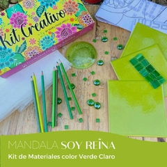 Kit de Materiales para Iniciar Mandala Soy Reina - Buenos Aires Mosaicos