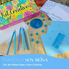 Kit de Materiales para Iniciar Mandala Soy Reina - Buenos Aires Mosaicos