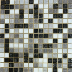 Imagen de Venecitas Mix Clasicas Importadas 2x2 cm - Plancha X 225u.