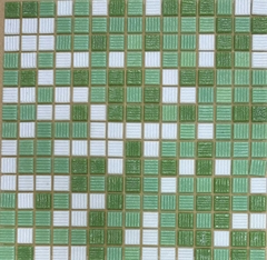 Venecitas Mix Clasicas Importadas 2x2 cm - Plancha X 225u. - Buenos Aires Mosaicos