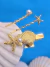 Kit Presilha Concha e Estrela e Grampos GOLD
