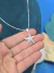 Colar Estrela do Mar G Banhado a Prata