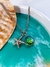 COLAR ESCAMA DE SEREIA VERDE COM ESTRELA DO MAR - loja online