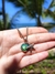 COLAR ESCAMA DE SEREIA VERDE COM ESTRELA DO MAR - comprar online