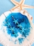 Brinco Estrela Azul Howlita - Concha do Mar Store
