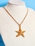 Colar Estrela do Mar Dourado