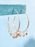 Argola Rainha do Mar Banhado a Prata - comprar online