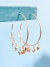 Argola Rainha do Mar Banhado a Prata - comprar online