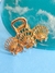 Presilha 3 Conchas Gold