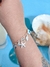 Pulseira Vibe Praiana + Olho Grego Banhada a Prata