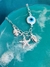 Pulseira Vibe Praiana + Olho Grego Banhada a Prata - comprar online