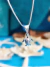 Colar Mini Tartaruga Banhado a Prata - Concha do Mar Store