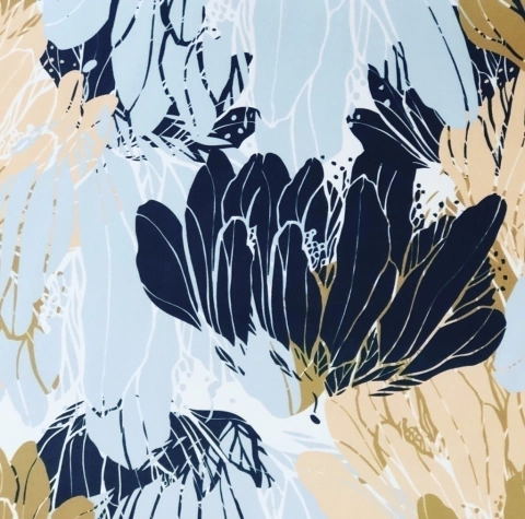 MANTEL ECOCUERO HOJAS NATURALEZA