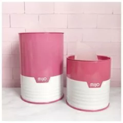SET DE LATAS MIJO ROSA