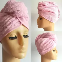 TURBANTE CLÁSICO SIN RIBETE ROSA - comprar online