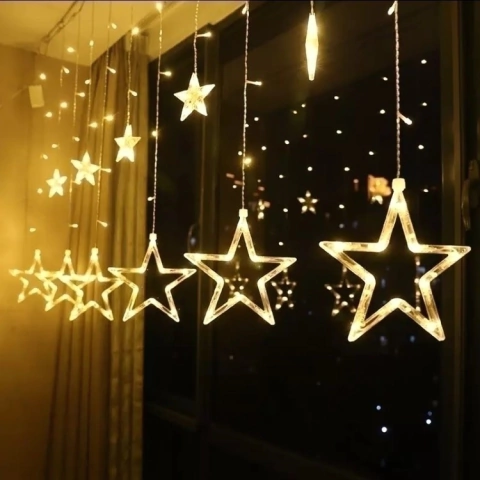 CORTINA ESTRELLAS - ENCHUFE