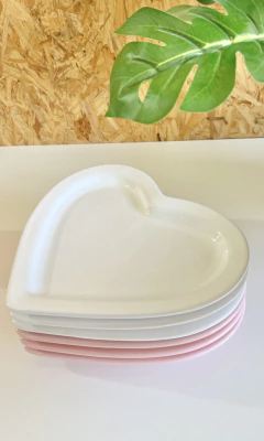 PLATO CORAZÓN CERÁMICA