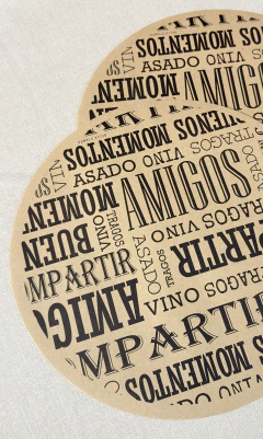INDIVIDUALES DE PAPEL X12 ARGENTO - comprar online