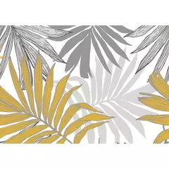 INDIVIDUAL RECTANGULAR PALMA ORO