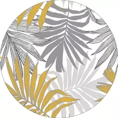 INDIVIDUAL CIRCULAR PALMA ORO