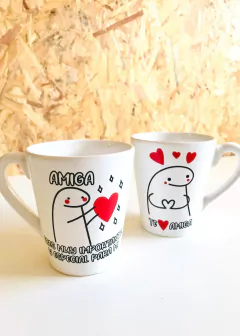 TAZA FLORK AMISTAD - comprar online