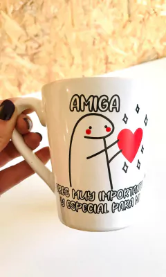 TAZA FLORK AMISTAD - Ayquelindo