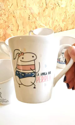 TAZA FLORK AMISTAD - tienda online