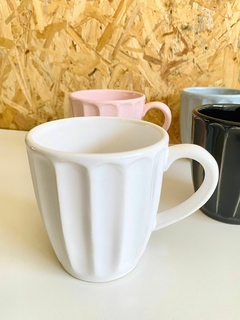 TAZA CERÁMICA VAINILLA - Ayquelindo