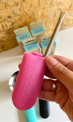 BOX TAPA MATE Y TAPA BOMBI ROSA - Ayquelindo